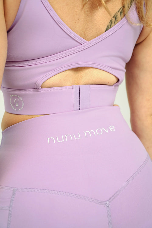 Asta Nursing Sports Bra | Lilac