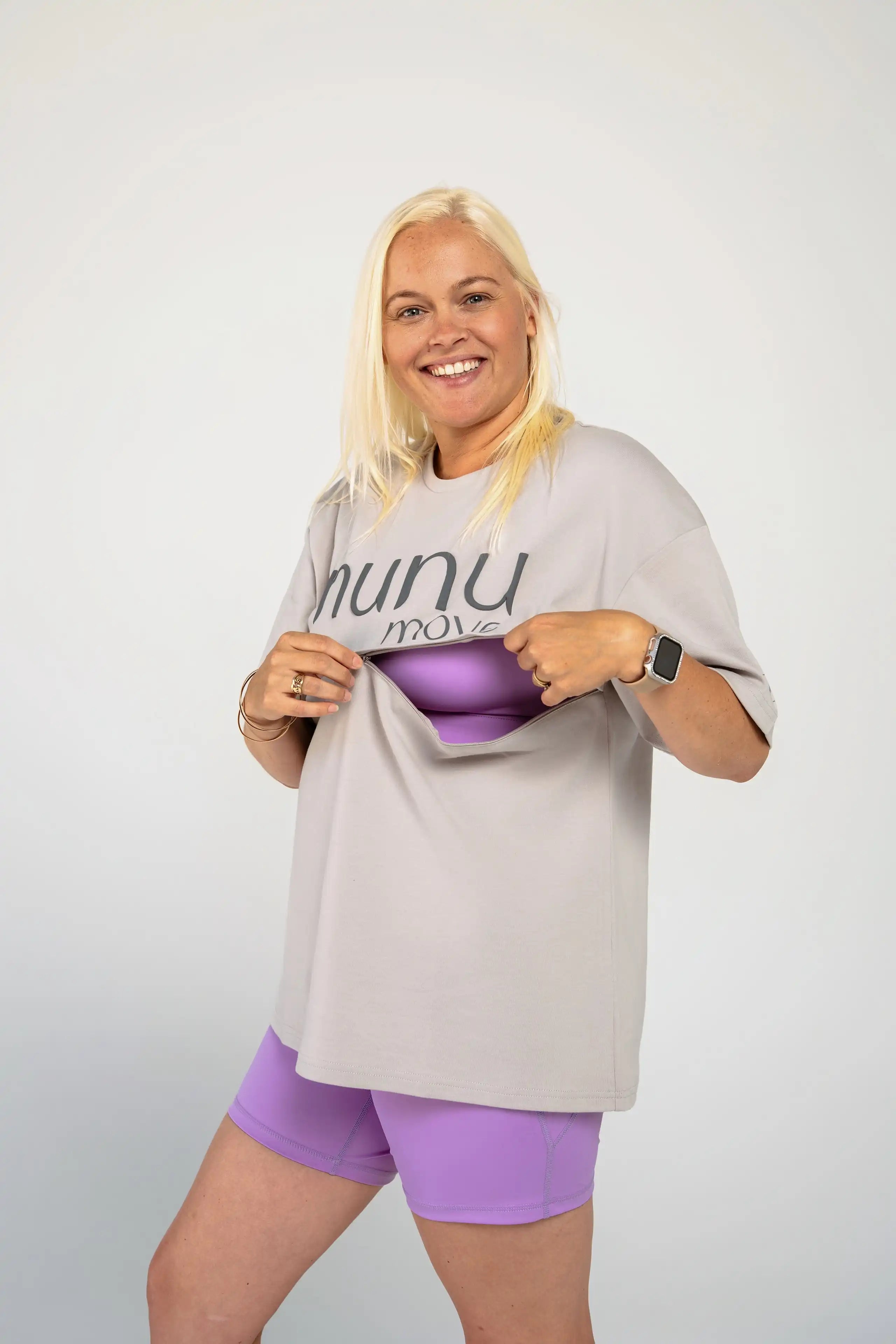 Oversized Nursing Tee